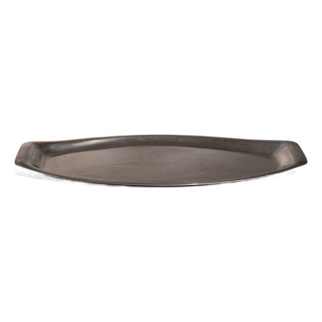 20th Century French Silver-Plated Tray For Sale