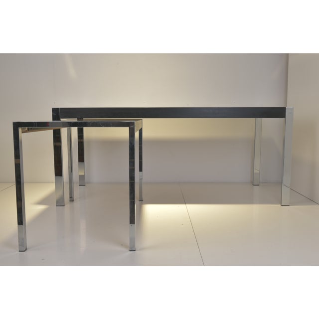 Vintage Italian Desks from La Metal Arredo Paderno, 1970s, Set of 2 For Sale - Image 9 of 11