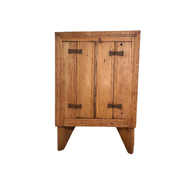 Rustic Rustic Larch Corner Unit, 1700s For Sale - Image 3 of 5