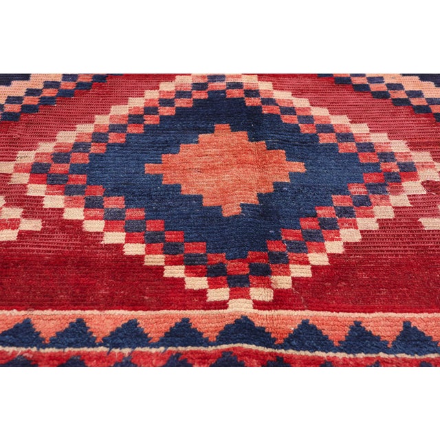 Mid 20th Century Vintage Persian Lori Rug - 06'05 X 08'08 For Sale - Image 5 of 9