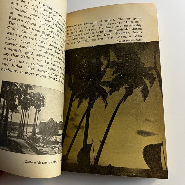 Green 1952 Ceylon Calling Book For Sale - Image 8 of 10