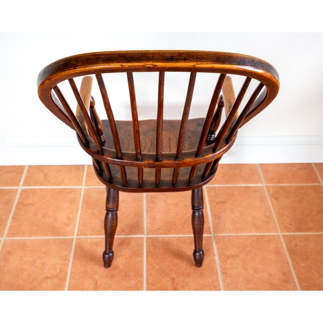 Antique Windsor Armchair, 1840s For Sale - Image 9 of 18
