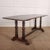Stunning 18th century Spanish walnut trestle table with a one piece top. 1780. This piece is designed in the style of the...
