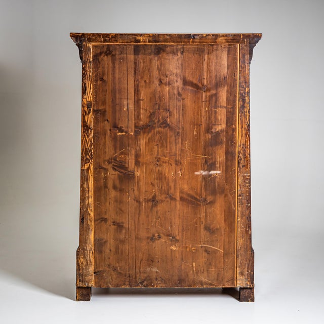 Wood Pyramid Secretary, Southwestern Germany, 1835 For Sale - Image 7 of 11