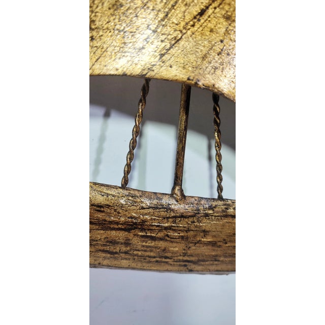 Spanish Wrought Iron Wall Light, 1960s For Sale - Image 3 of 10