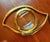 1960's Hermes "Eye of Cleopatra" Desk Magnifing Glass Jean Cocteau Loupe Design For Sale - Image 10 of 10