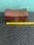 Chinese Antique Chinese Leather-Covered Wooden Document Box With Brass Hardware, Circa 1900 For Sale - Image 3 of 10