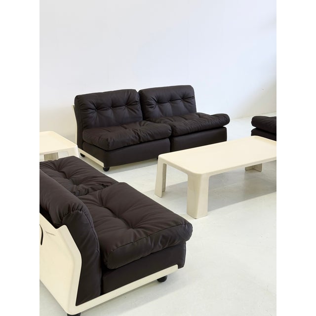 1970s Amanta Coffee Table in White by Mario Bellini for C&B Italia, 1970s For Sale - Image 5 of 7