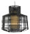 Galvanized Iron Pendant Light, Black - Busy by Oggetti For Sale