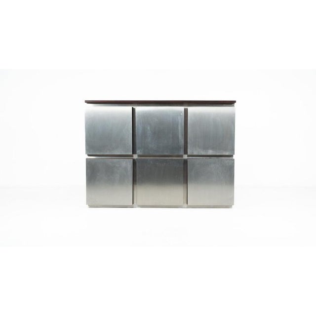 Mid-Century Modern Shelve in Wood and Metal from Acerbis, Italy, 1970s For Sale - Image 13 of 14