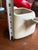 Vintage White Ceramic Square Teapot For Sale In Atlanta - Image 6 of 7