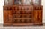 Early 20th Century Georgian Flame Mahogany Breakfront China Cabinet For Sale - Image 4 of 11