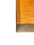 Brown Pair of Mid-Century Danish Modern Teak Filing Cabinet With Lock and a Caster Base. For Sale - Image 8 of 9