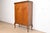 Art Deco Romweber Style Queen Anne Burl Wood Bookcase or Bar Cabinet, Circa 1930s For Sale - Image 3 of 11