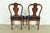 Smith & Watson Georgian Carved Mahogany Side Chairs or Dining Chairs, Pair For Sale - Image 12 of 15