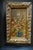 Superb imposing Napoleon III frame black and gold with painting on panel vase with bouquet of flowers very fine...