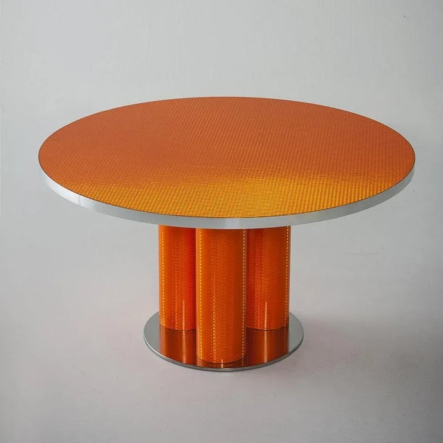 Metal Reflective Collection Coffee Table III by Sebastiano Bottos for Bottos Design Italia For Sale - Image 7 of 7