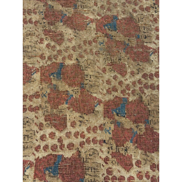 Pasargad DC Antique Handmade Bidjar Rug For Sale - Image 4 of 5