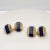Vintage Antique Boucheron Paris French Art Deco 18k Gold & Lapis Lazuli Cufflinks - 2 Pieces For Sale In Philadelphia - Image 6 of 10
