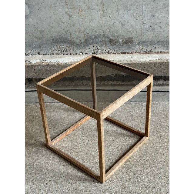 Mid-Century Modern Cube Table by Kurt Østervig for K P Møbler, 1960s For Sale - Image 3 of 7