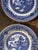 Vintage Shenango China Blue Willow Plates - a Pair For Sale - Image 4 of 8