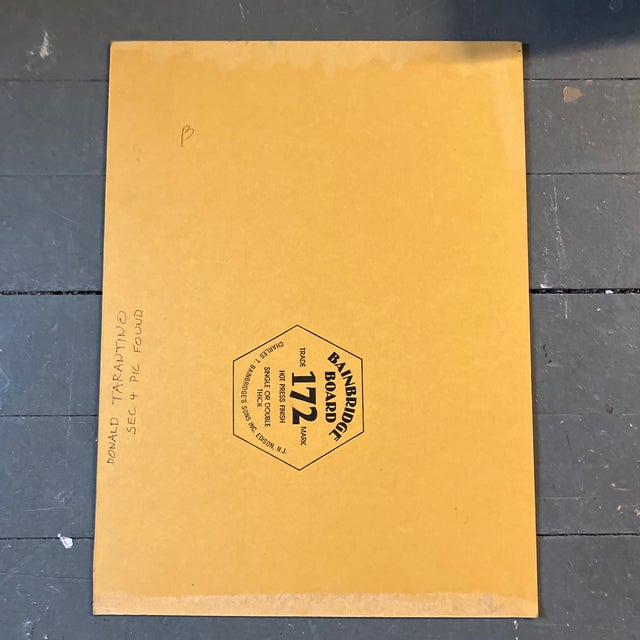 Illustration 1970’s Original Joan Crawford “Mommy Dearest “ Colored Pencil Illustration For Sale - Image 3 of 3