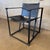 Postmodern 1990s Post Modern Black Leather and Metal Armchair #2 Attributed to Radbound Van Beekum for Pastoe For Sale - Image 3 of 11