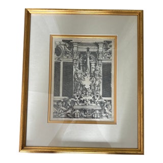 1598 Architectural Ornament Engraving by Wendel Dietterlin - Framed For Sale