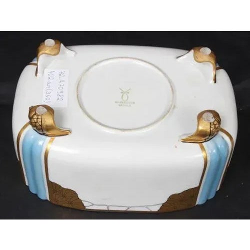 Kuznetsov Porcelain Casket with Gilding For Sale - Image 5 of 8