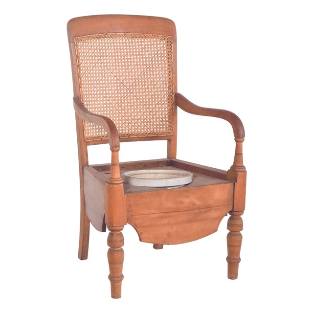 Straw Back Chair, 1890s For Sale