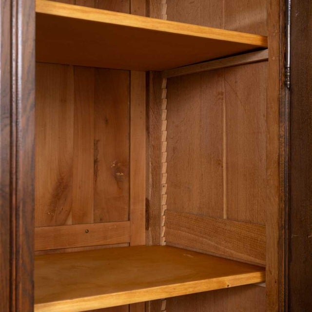 1940s French Carved Wood Cabinet by Charles Dudouyt, Attributed For Sale - Image 9 of 17