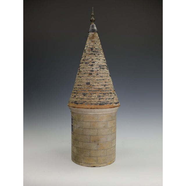 Antique 19th Century French Architectural Model of a Château Turret, 1860 For Sale - Image 9 of 17