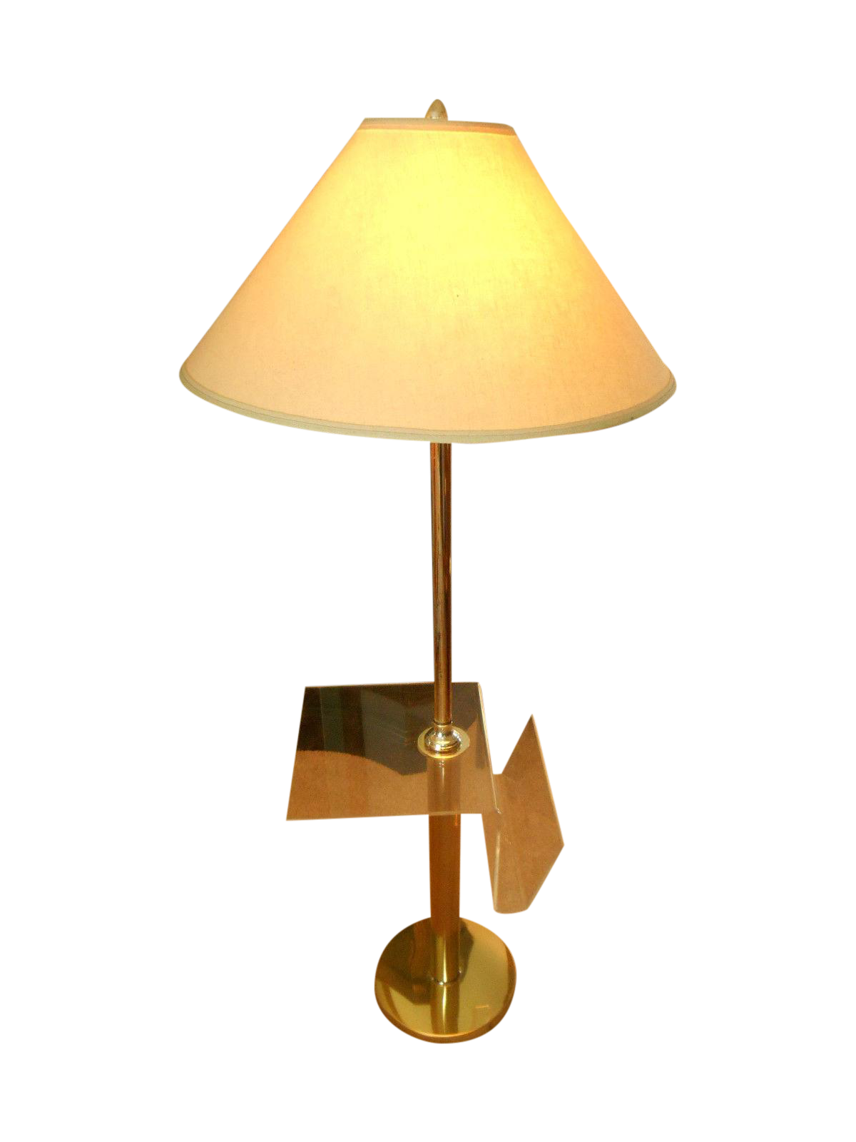 acrylic floor lamp lucite modern light