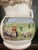 This vintage Norwegian Egersund Fayence Sofiemugge pattern pitcher depicts a village celebration scene and is entitled...