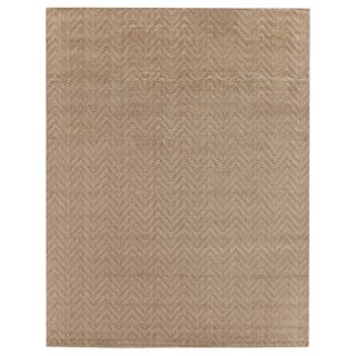 Exquisite Rugs Sutton Hand loom Wool Straw Rug-10'x14' For Sale