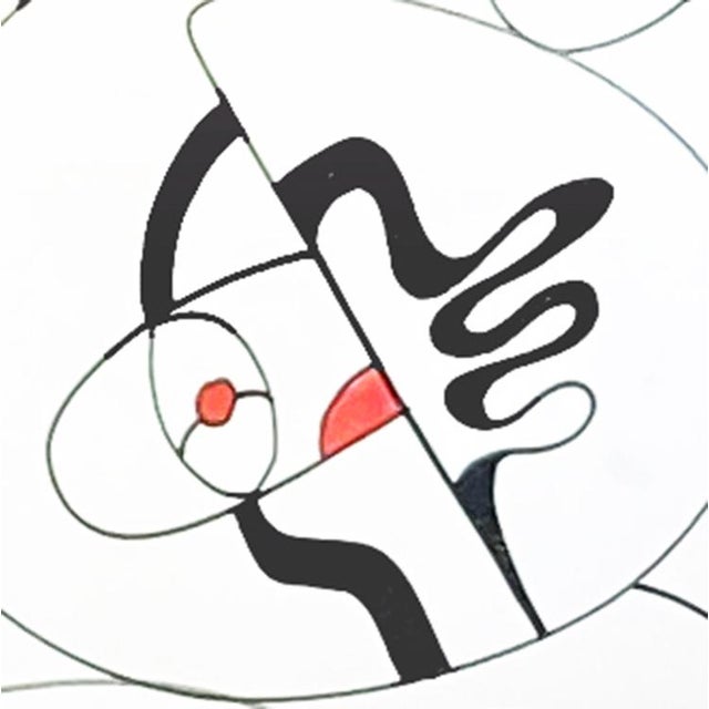 Contemporary "Deliverance" Extra Large Abstract Painting Created With Oil Markers on Canvas in 2022. For Sale - Image 3 of 8