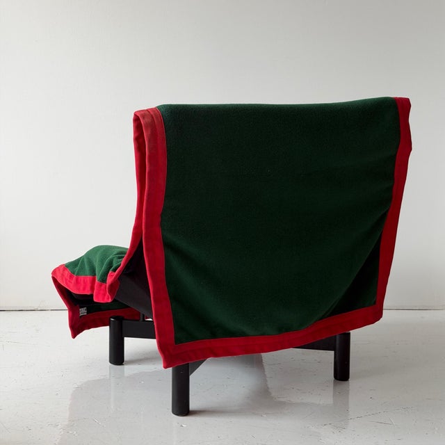 Green 1980s Sinbad Chair + Ottoman by Vico Magistretti for Cassina For Sale - Image 8 of 12