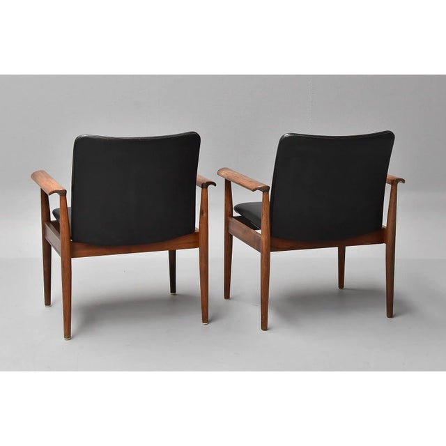 209 Diplomat Armchair by Finn Juhl for France & Søn / France & Daverkosen, 1960s For Sale - Image 6 of 8