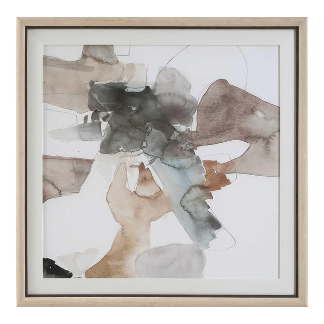 Cohesion Framed Abstract Print For Sale