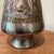 Early 20th Century Copper Vase With Earrings Handmade Hammered Asian Style Motifs For Sale - Image 4 of 12