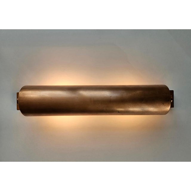 Art Deco Copper Wall Lamp, 1930s For Sale - Image 15 of 18