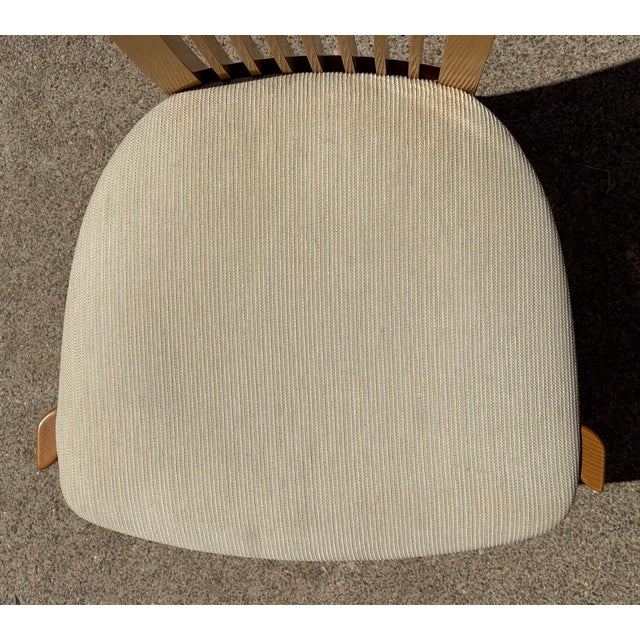 Late 20th Century Set of 4 Postmodern Italian Slatted High-Back Dining Chairs by Pietro Costantini For Sale - Image 10 of 18