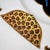 1990s Lynn Chase Porcelain Jaguar Jungle 14" Octagonal Serving Platter With Gold Trim For Sale - Image 4 of 14