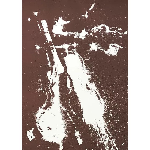 Arman, Abstract Violin, Original Lithograph For Sale - Image 5 of 5