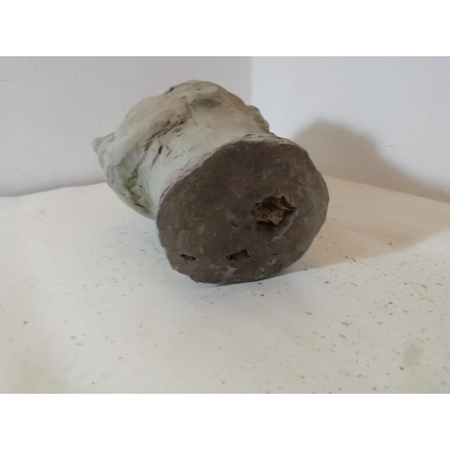 Clay Female Figure, Italy, 1980s For Sale - Image 6 of 8