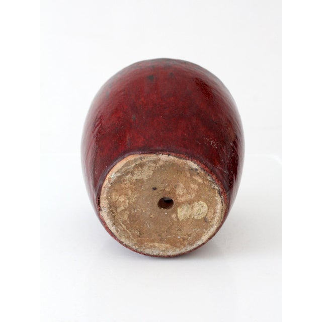 Vintage Studio Pottery Planter Pot For Sale - Image 6 of 11