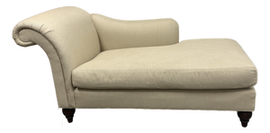 Baker Furniture Company Classic Roll-Arm Chaise Lounge