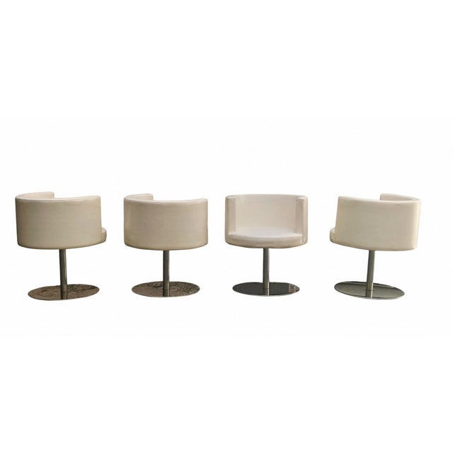 Designed by Antonia Astori for the renowned Italian manufacturer CiDue in the 1970s, the chairs in the Cidonio series are...