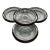 Sheridan Silverplated 4 Piece Coaster Set For Sale