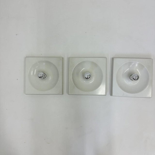 Quadro Wall Lamps from Schönbuch, 1970s, Set of 3 For Sale - Image 12 of 18